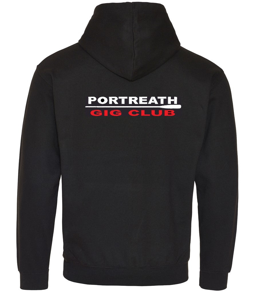 Portreath Gig Club Two Colour Hoodie