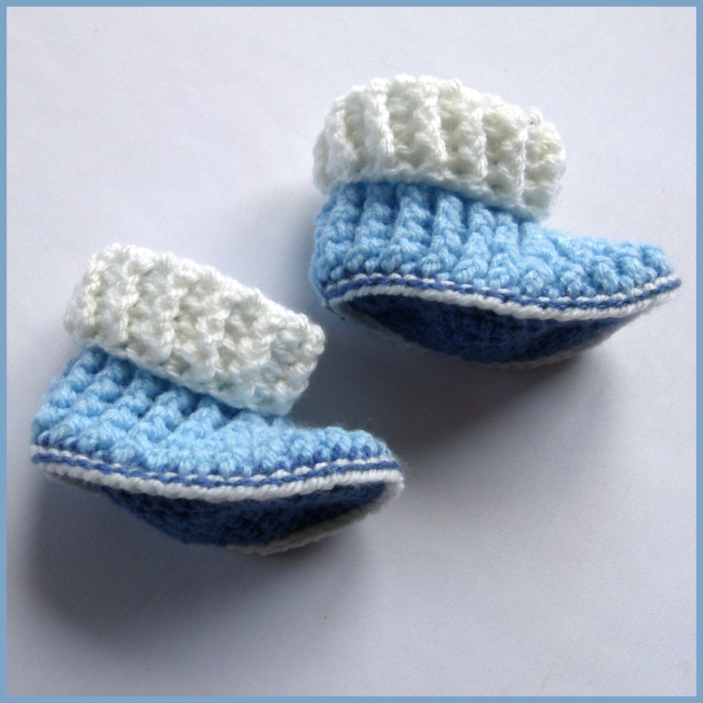 Sailing Boat Matinee Jacket and Bootie Set
