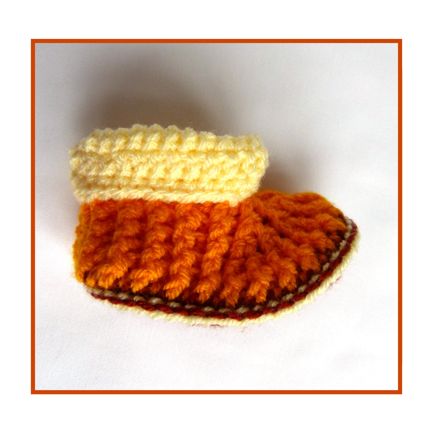 Hand-Crocheted Baby Booties
