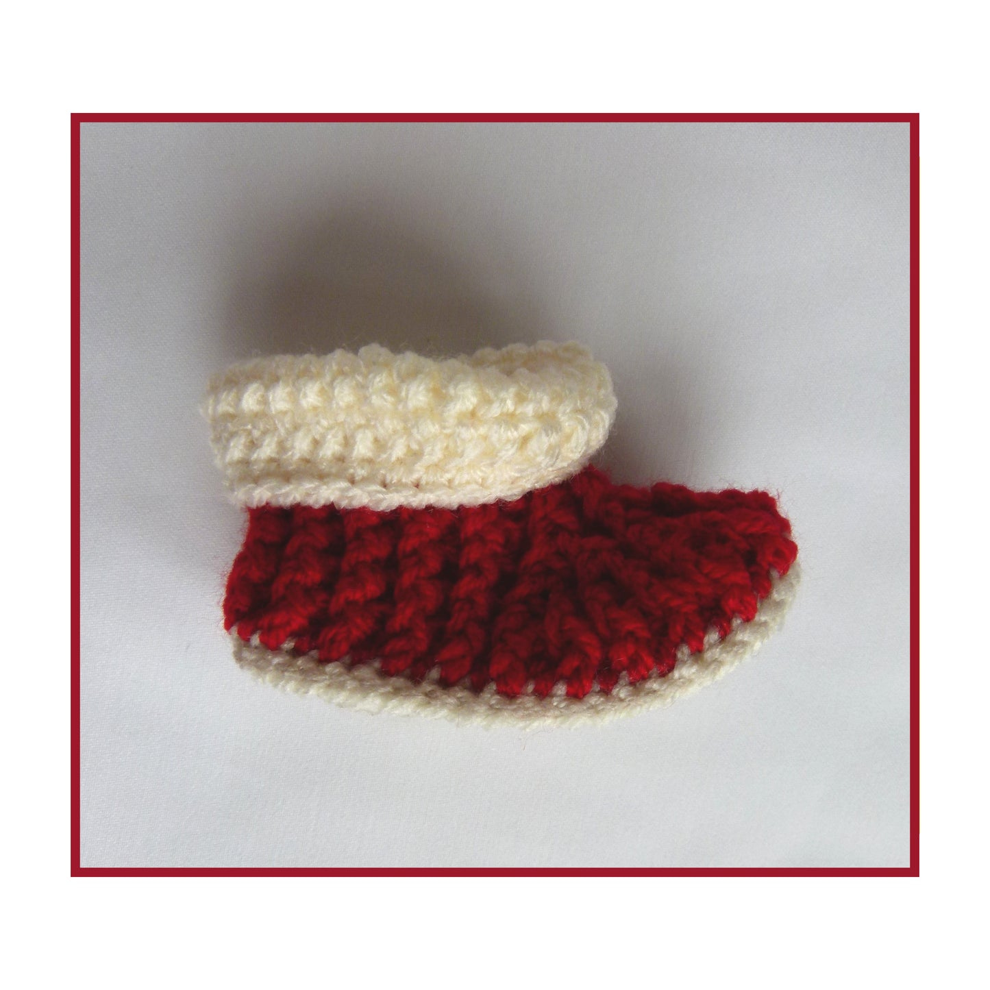 Hand-Crocheted Baby Booties