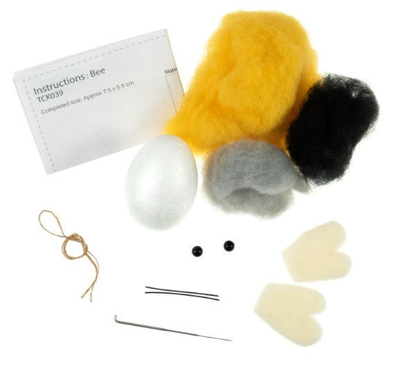 Needle Felting Kit - Bee