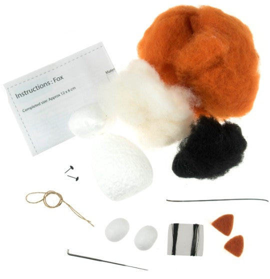 Needle Felting Kit - Fox