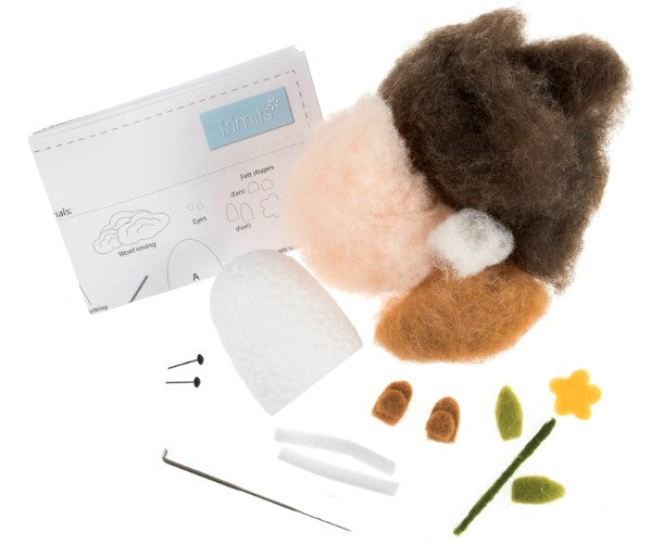 Needle Felting Kit - Hedgehog