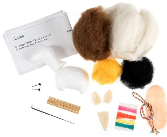 Needle Felting Kit - Llama