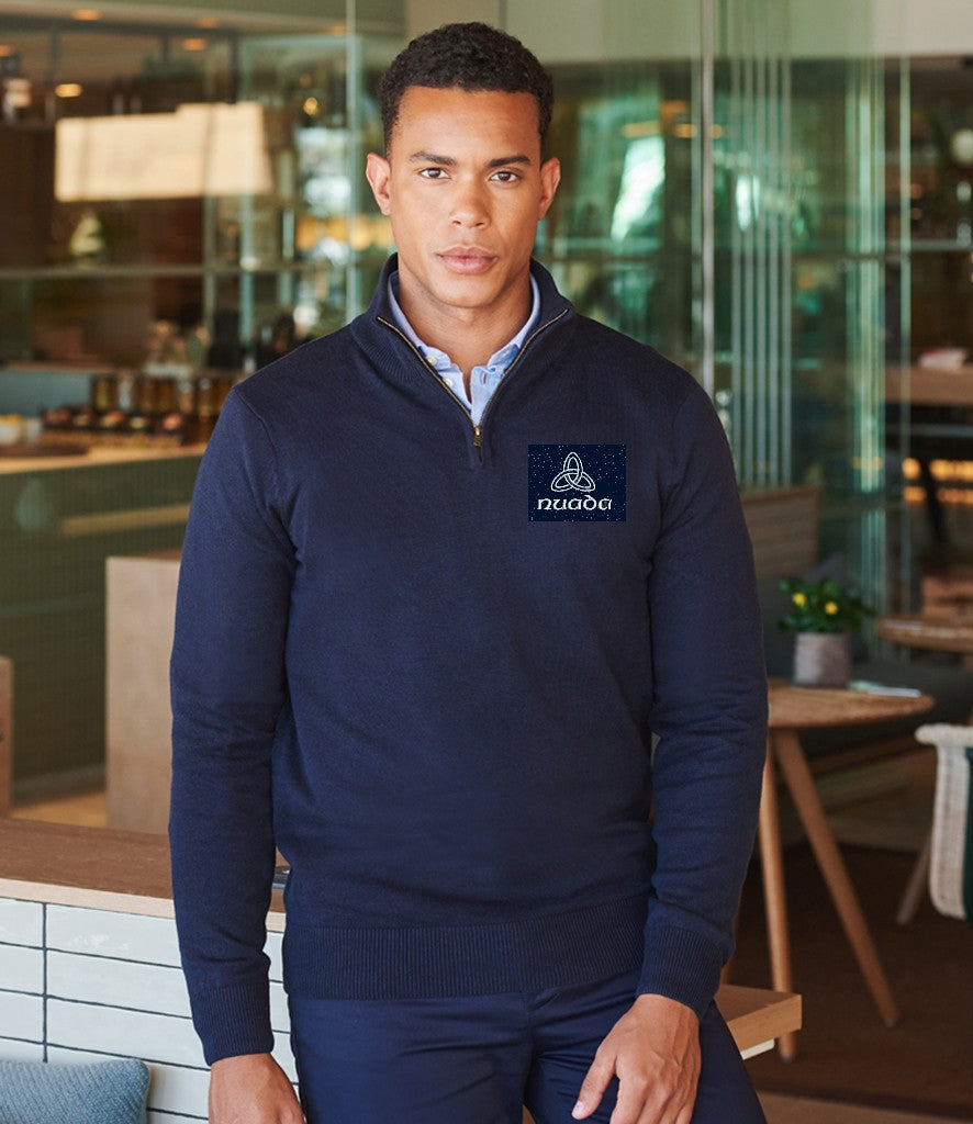 Nuada Zip Neck Sweater