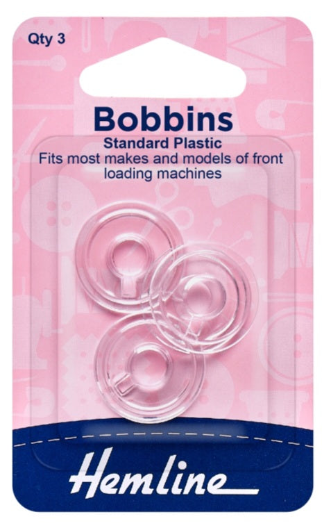 Bobbins - standard plastic - 3pcs - universal