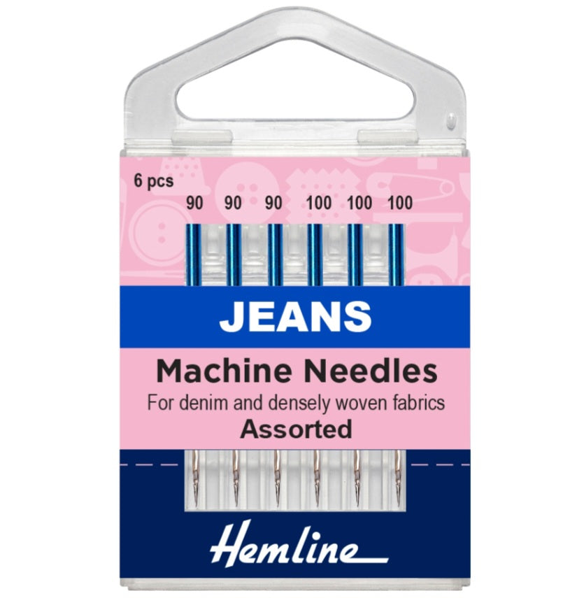 Sewing Machine Needles for Jeans 6pcs