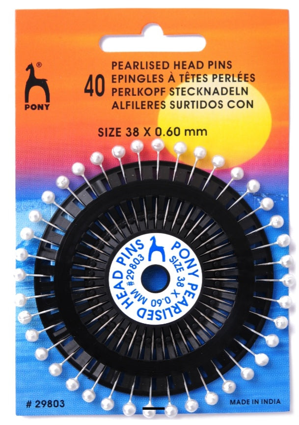 Pearlised Head Pins