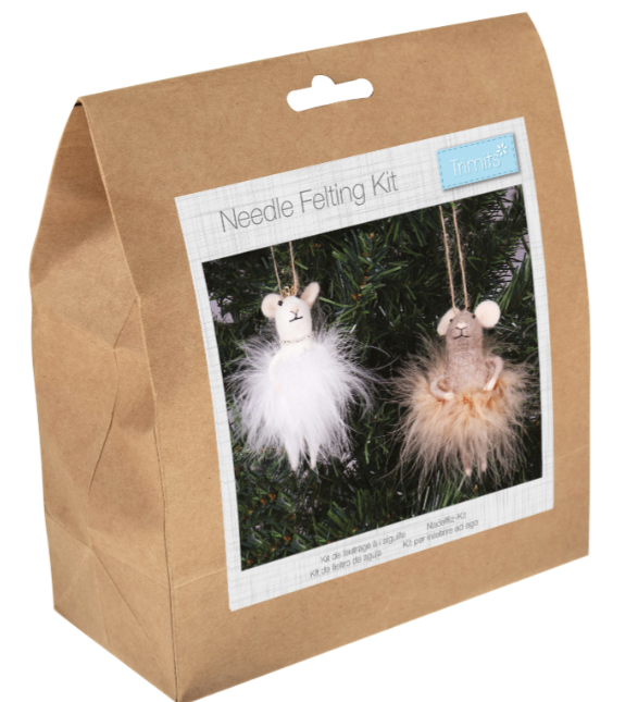 Needle Felting Kit - Fairy Duo