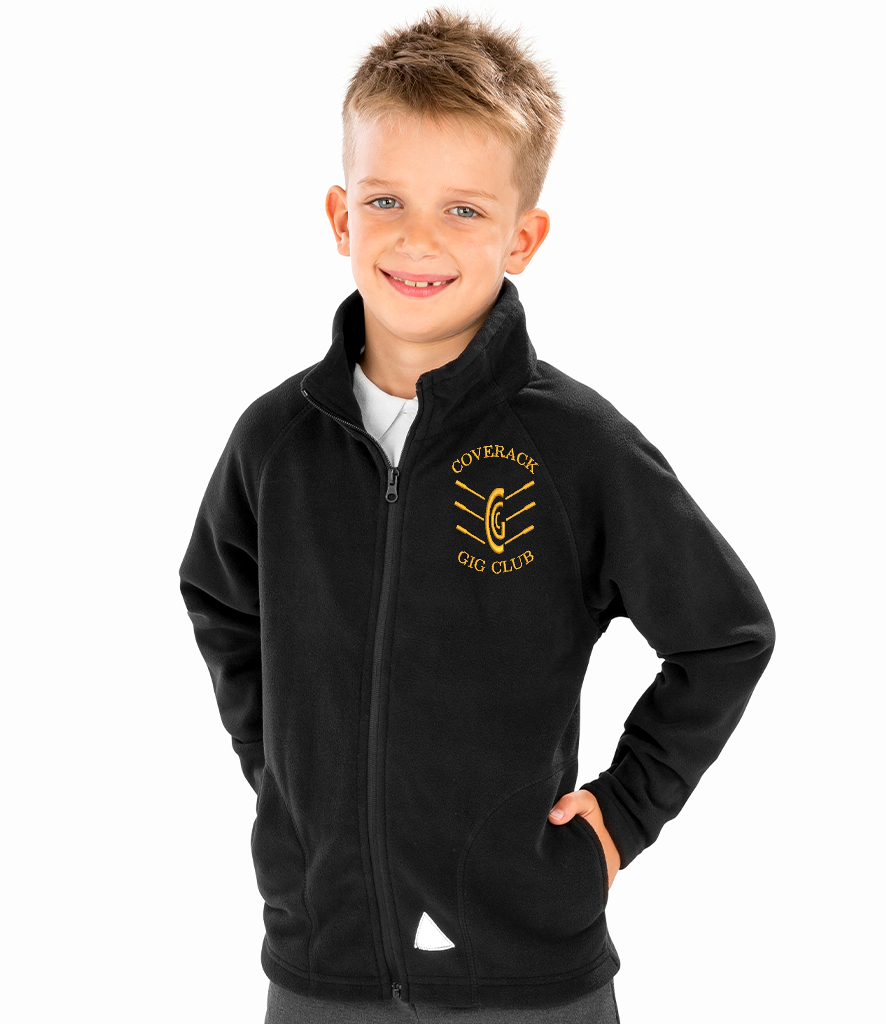 Junior Coverack Gig Club Fleece Jacket - full zip