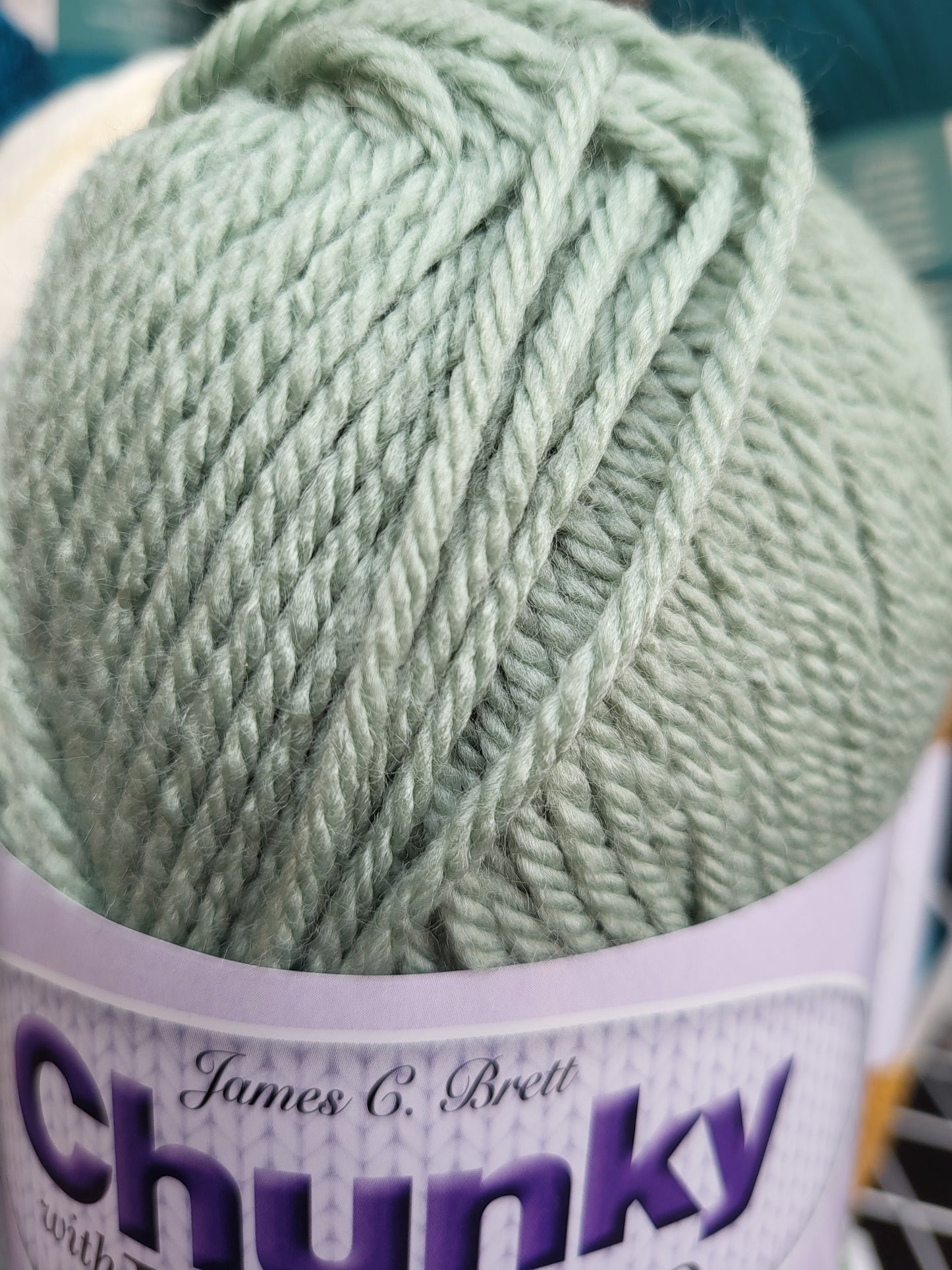 Chunky with Merino 100g