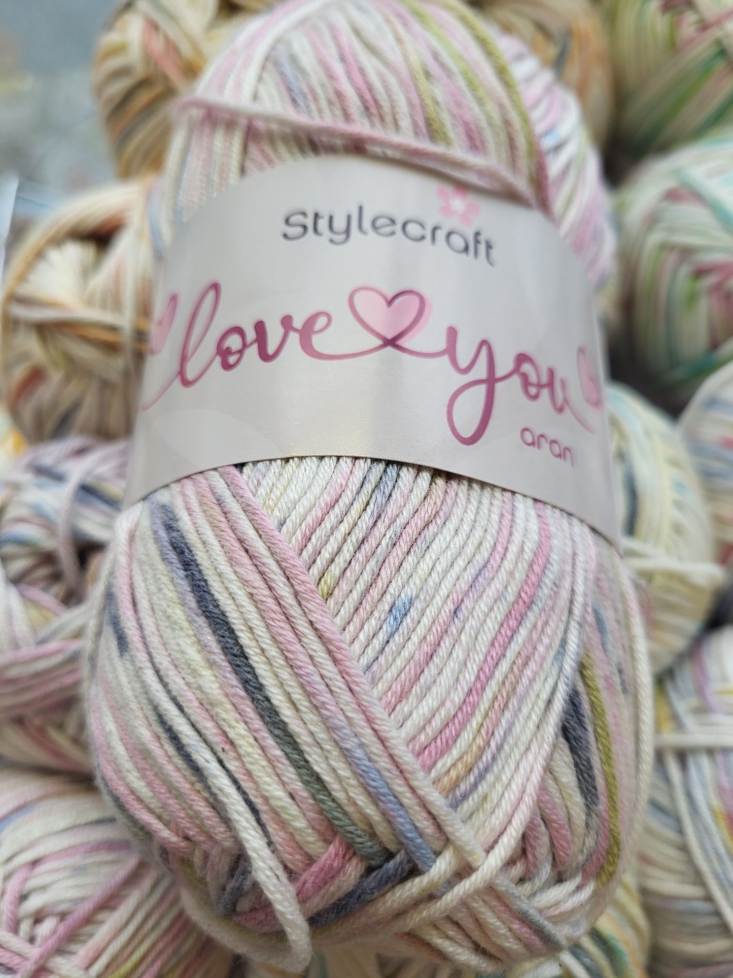Love You Aran Weight Cotton - shade Tender 3774