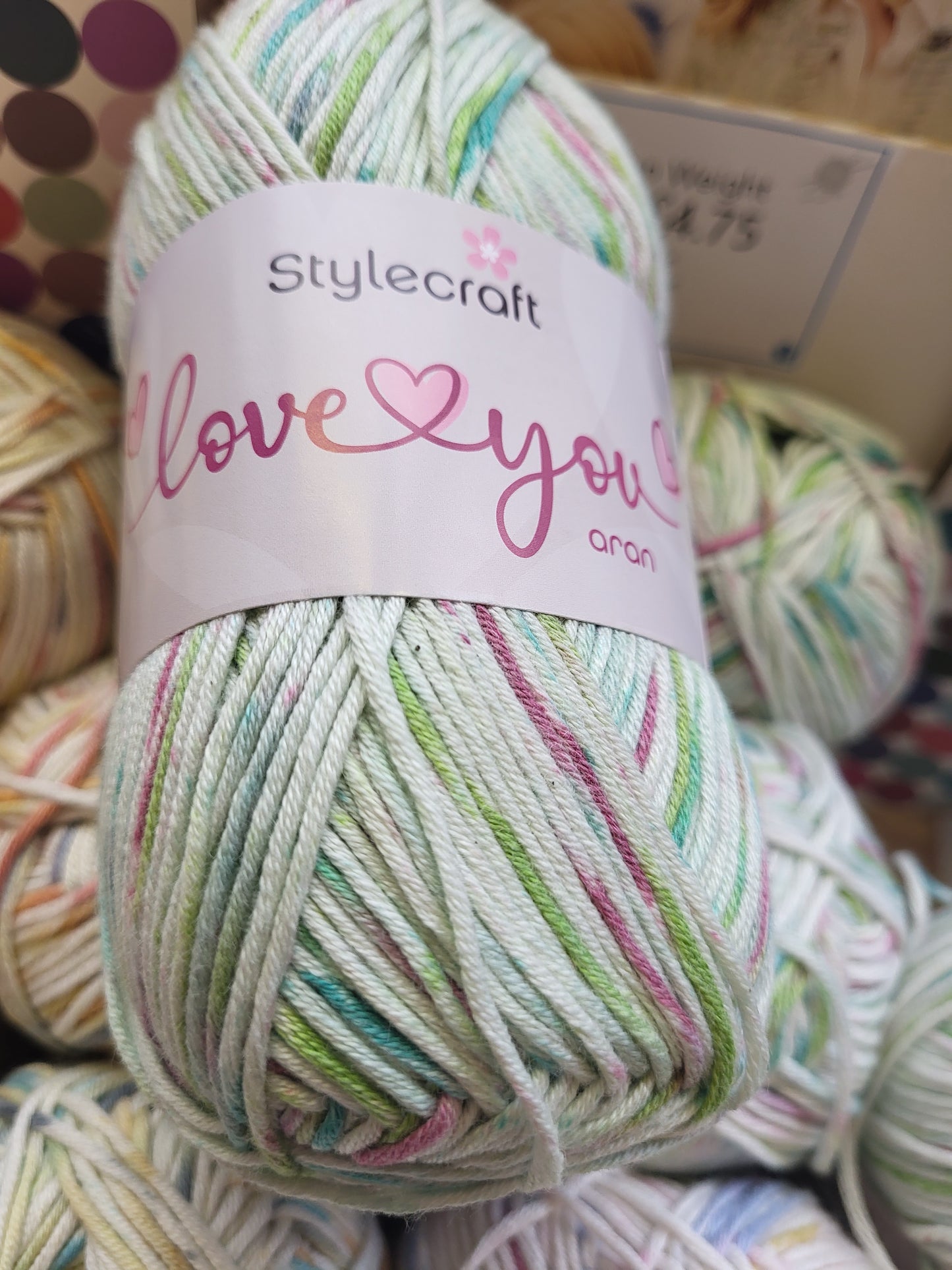 Love You Aran Weight Cotton - shade Embrace 3775