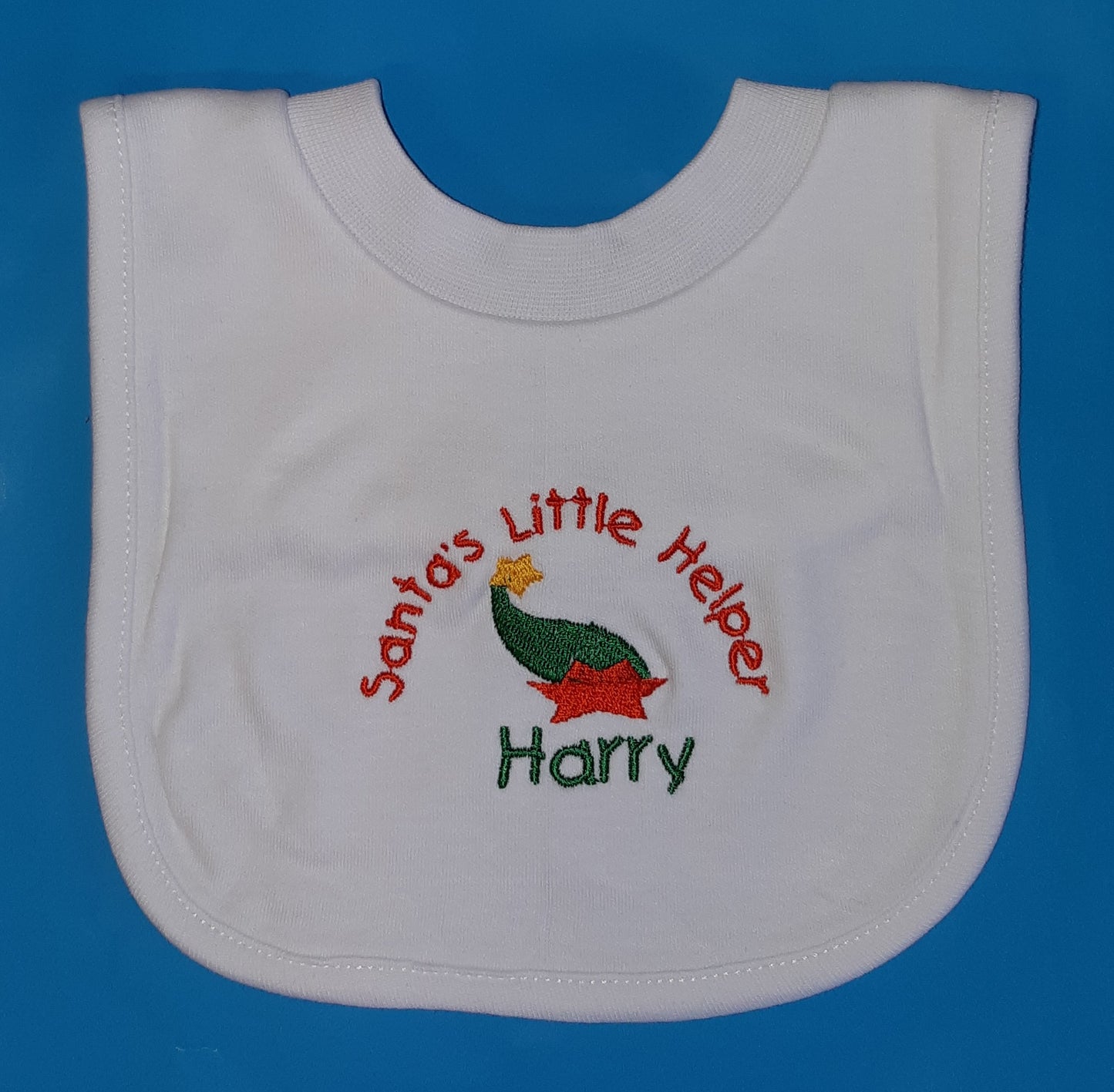 Personalised Embroidered Bib