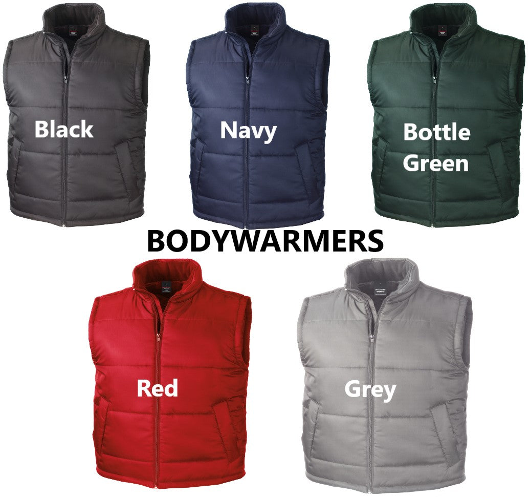 Workwear Bundle with 5 T-shirts, 2 sweatshirts & 1 bodywarmer