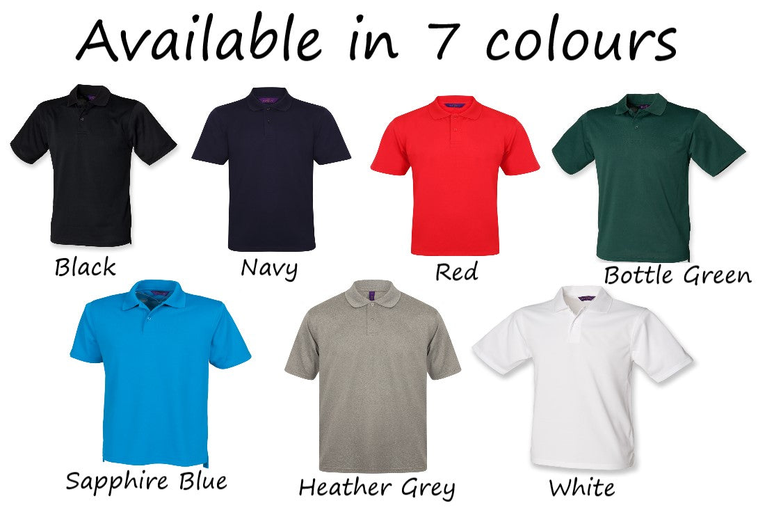 Henbury Coolplus® Wicking Piqué Polo Shirt