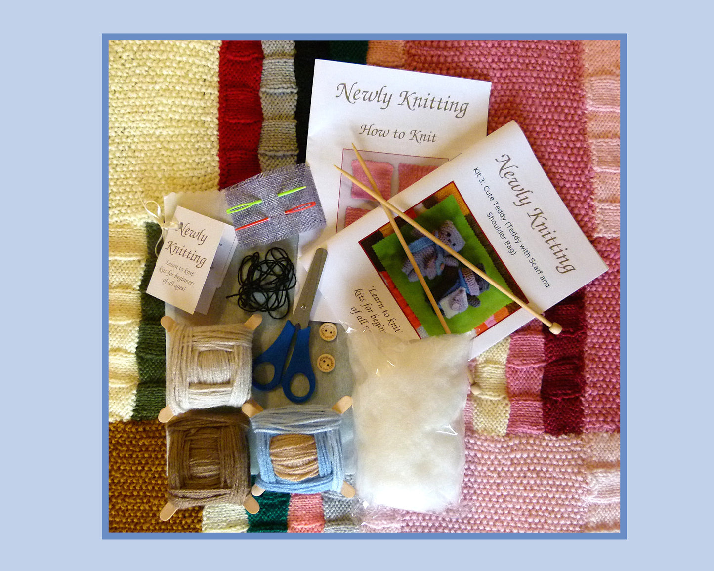 Newly Knitting Kit 3 - Cute Teddy