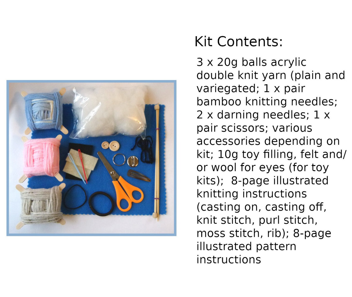 Newly Knitting Kit 1 - Out and About