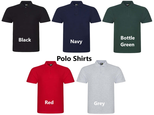 Workwear Bundle with 5 polo shirts, 2 hoodies & 1 soft shell jacket