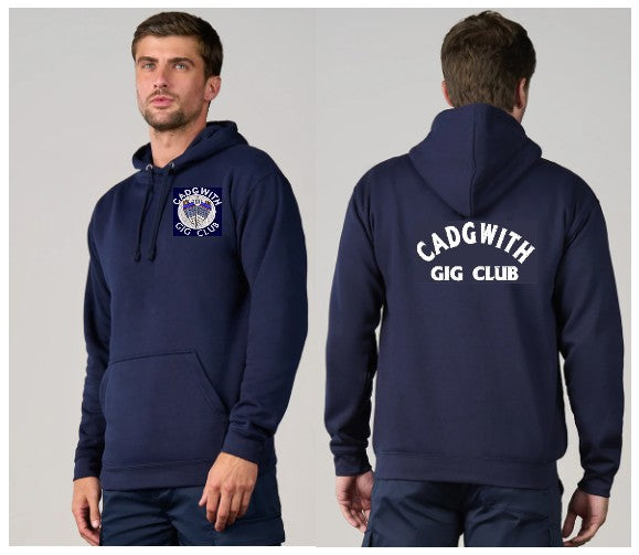 Cadgwith Gig Club Hoodie - Navy