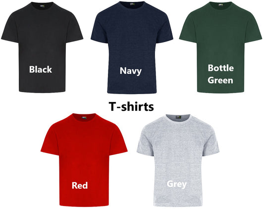 Workwear Bundle with 5 T-shirts, 2 hoodies & 1 soft shell jacket