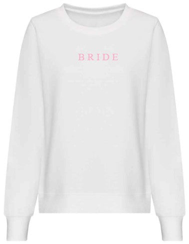 Stylish Bride Tribe Embroidered Sweatshirts