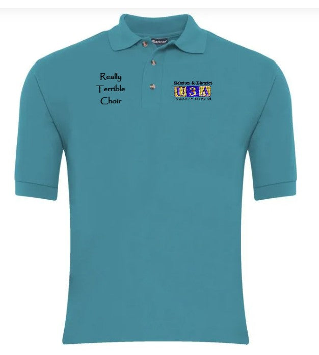 U3A & Really Terrible Choir Polo Shirt