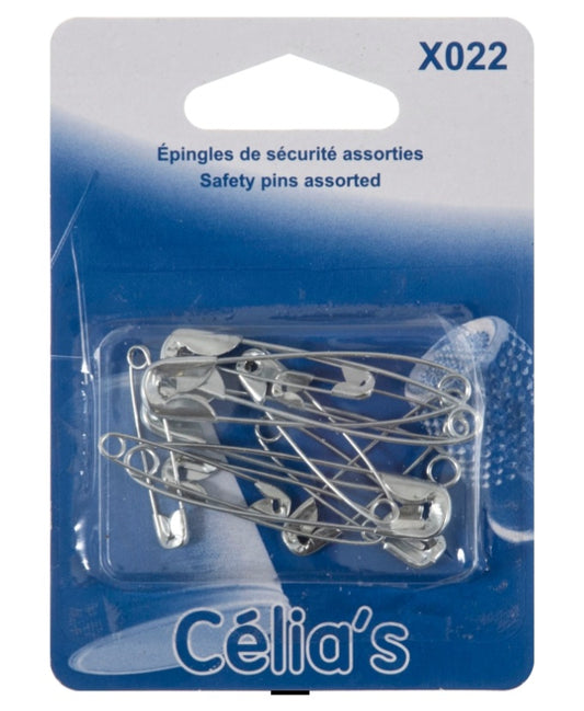 Safety Pins assorted pack