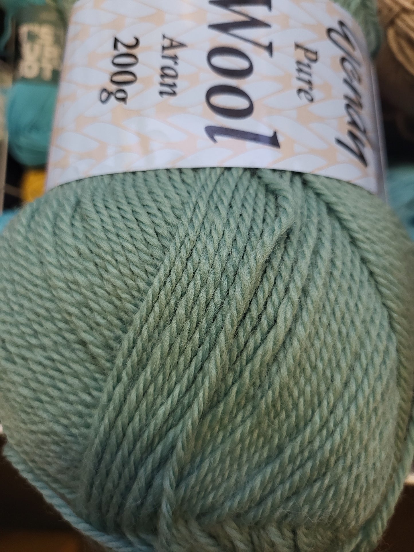 Wendy Pure Wool Aran