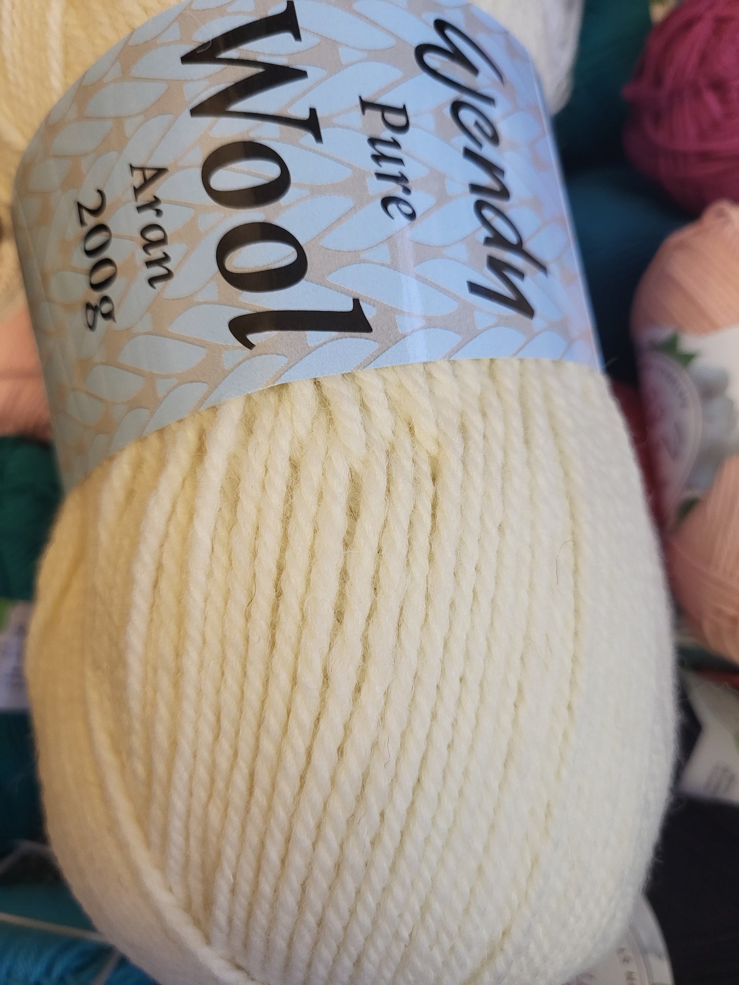 Wendy Pure Wool Aran