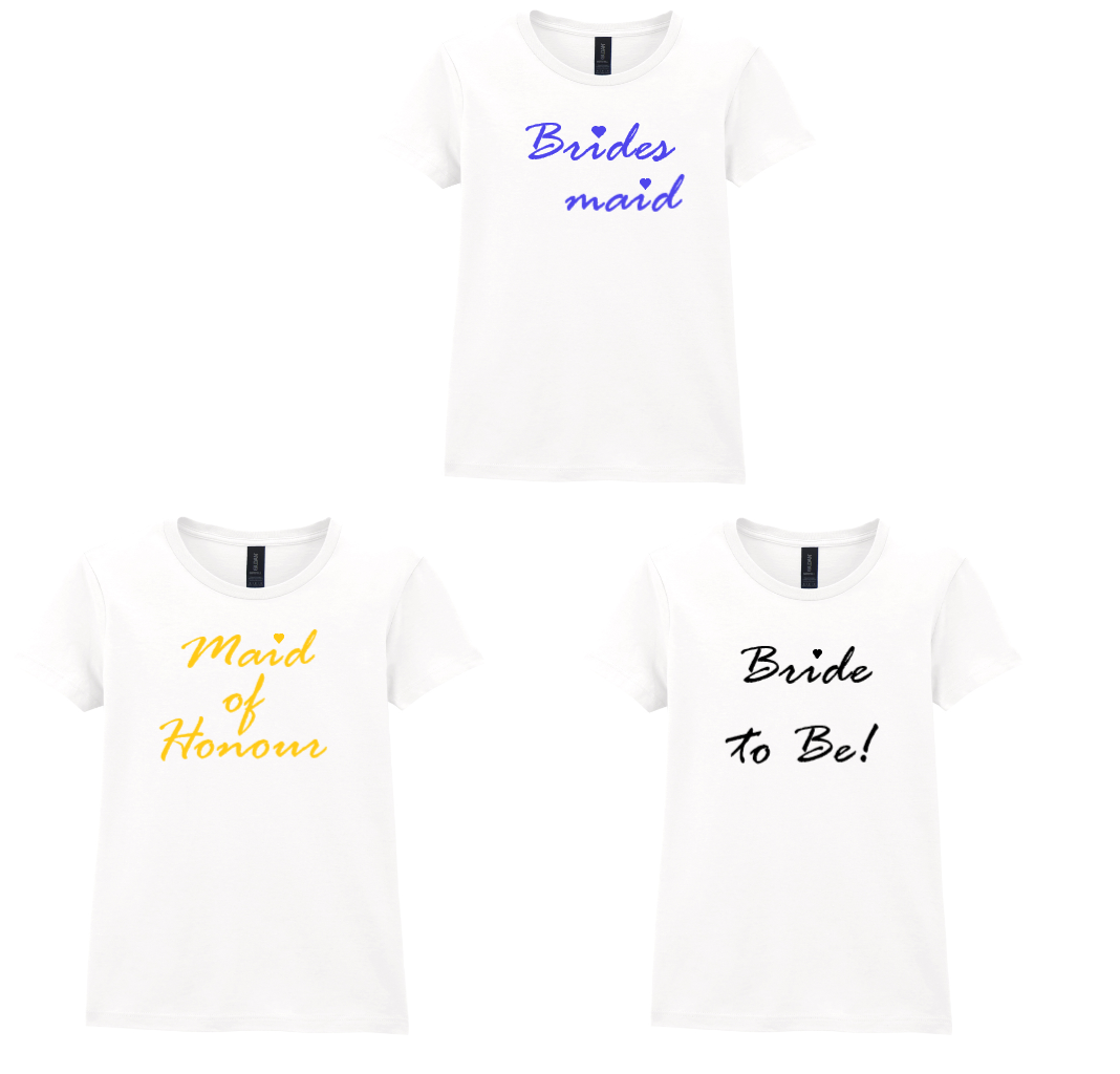 Hen Party Printed T-Shirts