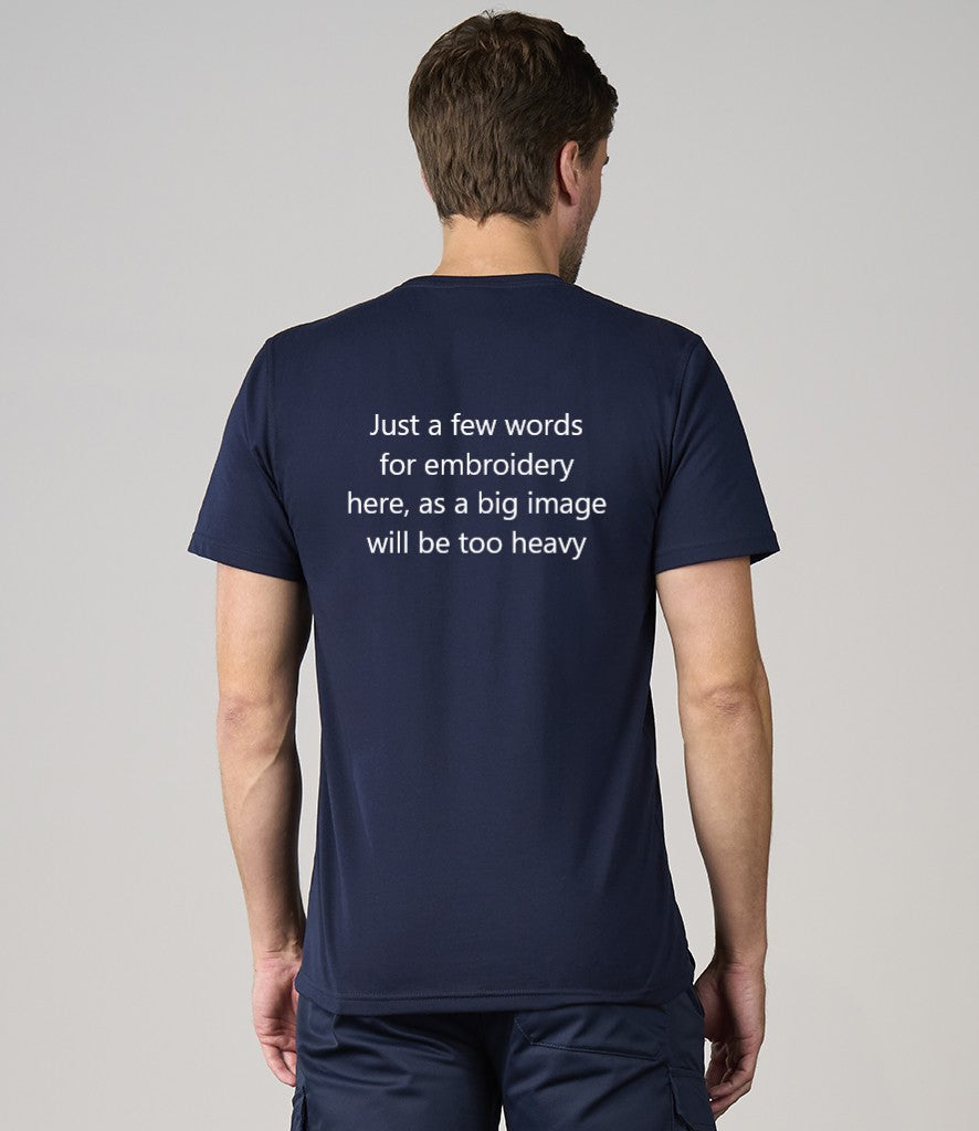 T-shirt - poly/cotton