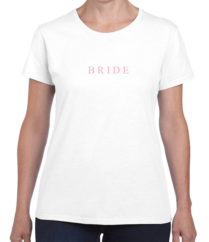 Stylish Bride Tribe Embroidered T-Shirts